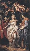 Peter Paul Rubens Saints Domitilla,Nereus and Achilleus (mk01) Sweden oil painting artist